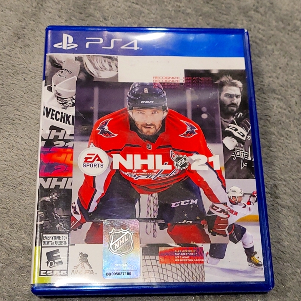 🏒PS4 NHL 21 Video Game🏒